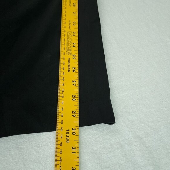 Ann Taylor Loft Belted Tie Waist Strapless Straight Leg Black‎ Jumpsuit Women XS - Picture 11 of 12